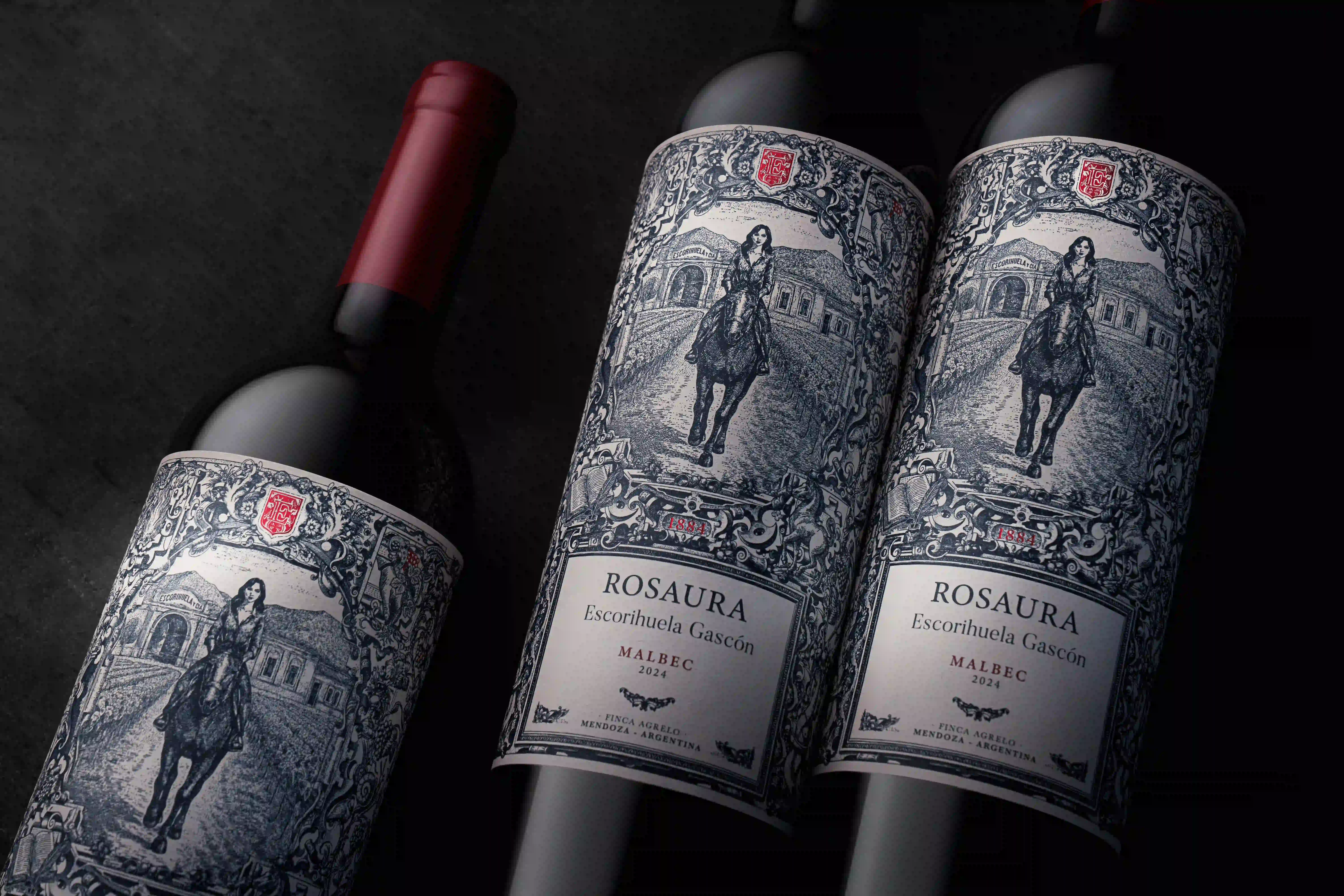 Rosaura Wine Bottles